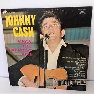 johnny cash Vintage Album Greatest Hits Vinyl